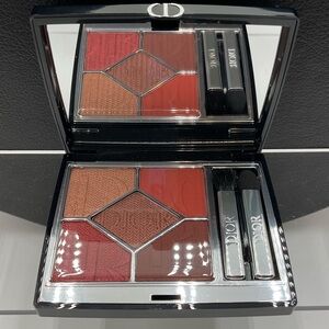 Dior DiorShow 5 Colours Eyeshadow Palette 683 Rouge Saga BNWOB, LE, Discontinued